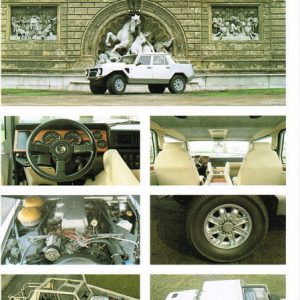 1987 Lamborghini LM002 brochure