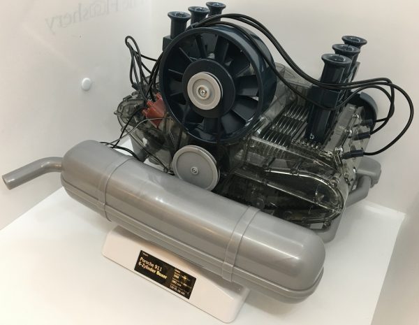 1/4 1966 Porsche 911 "Flat-Six" boxer motor model
