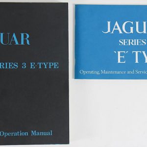 1971-74 Jaguar V12 E-Type Series III manuals
