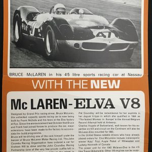 1965 McLaren Elva brochure