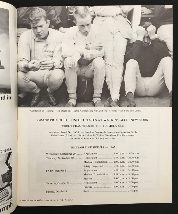 1965WatkinsGlenUSGPprogram (3) 1965WatkinsGlenUSGPprogram (3)