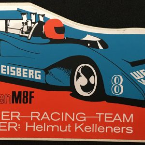 1972 McLaren M8F Felder Racing Team sticker