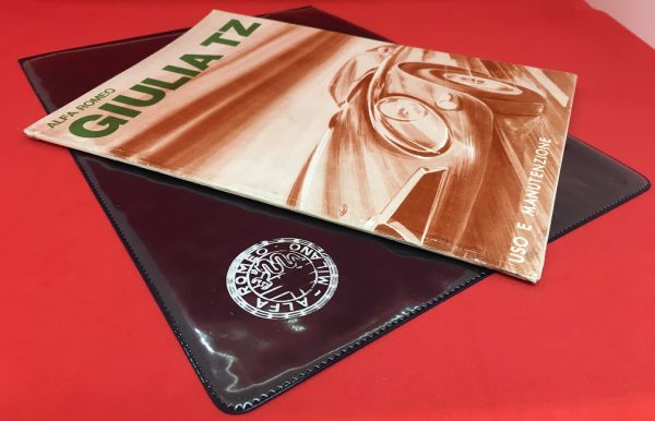 1963 Alfa Romeo TZ1 owner's manual with pouch