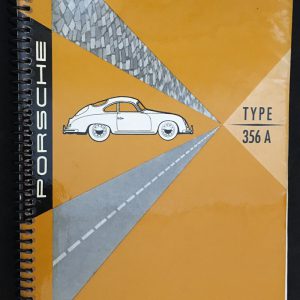 1956 Porsche 356 A manual with pouch