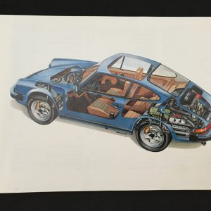 1980 Porsche 911 SC Owner's Manual and Pouch