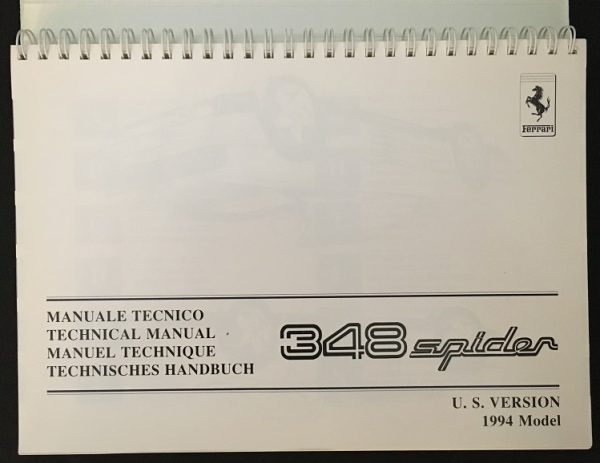 1994Ferrari348SpiderTechnicalManual (2) 1994Ferrari348SpiderTechnicalManual (2)