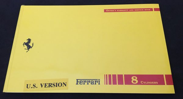 1994Ferrari348SpiderWarrantyandServiceBooklet (2) 1994Ferrari348SpiderWarrantyandServiceBooklet (2)