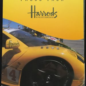 1996 McLaren F1 GTR Harrods Racing Press Pack