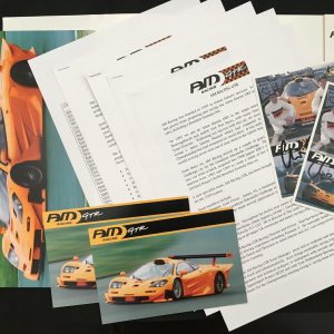 1999 McLaren F1 GTR - AM Racing Press Pack