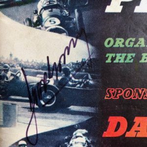 1954 British GP at Silverstone signed program