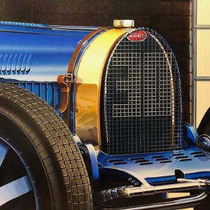 1927 - Bugatti Type 35B original painting