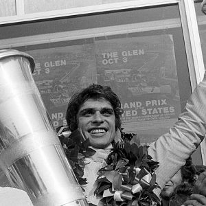 1971 USGP at Watkins Glen win program signed by Francois Cevert