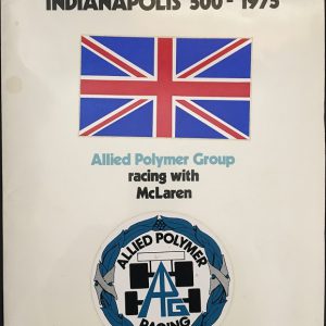 1975 McLaren Racing Indy 500 Press Kit