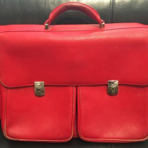2000s Ferrari Leather Briefcase