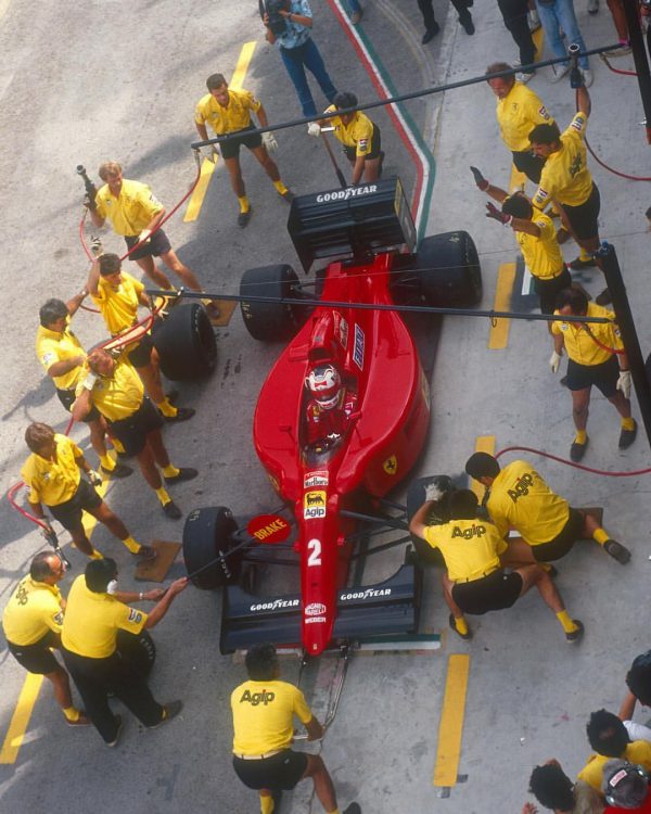 1988-90 Ferrari Agip pit crew shirt