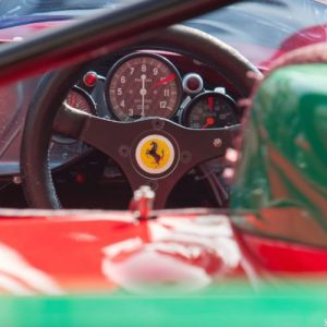 1972 Ferrari 312 PB Targa Florio win steering wheel