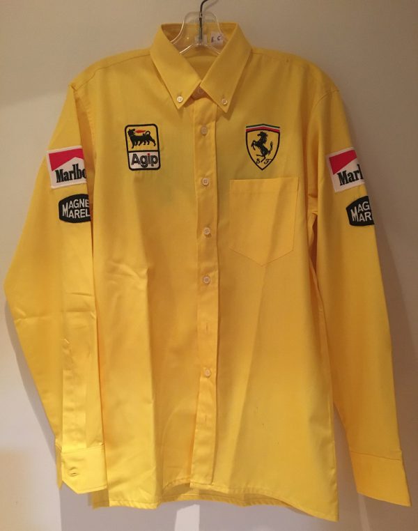 1988-90 Ferrari Agip pit crew shirt