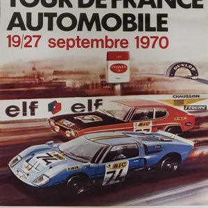 1970 Tour de France event poster