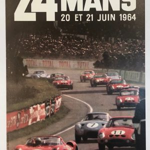 1964 Le Mans 24 hours poster