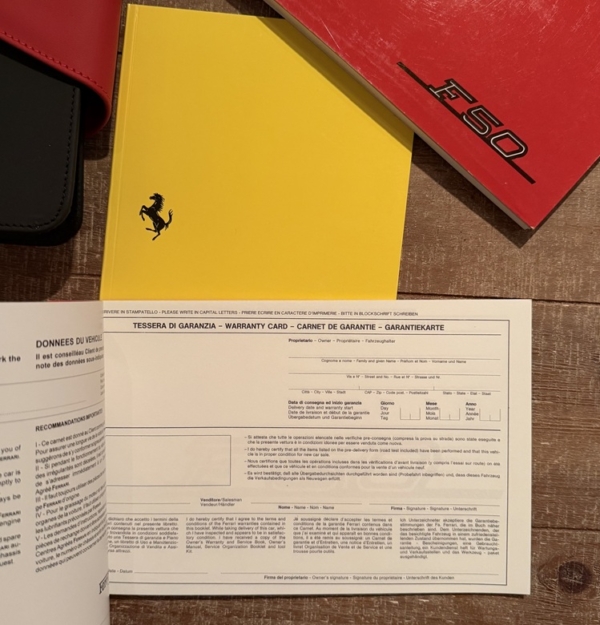 Collector Studio - Fine Automotive Memorabilia - 1995 Ferrari F50