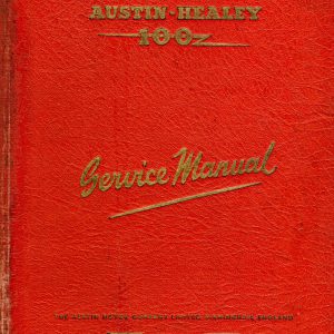 1956 Austin Healey 100 service manual