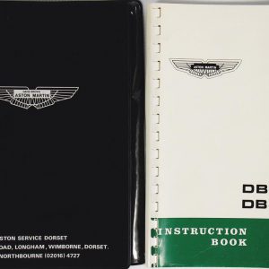 1960 Aston Martin DB4 / DB4 GT owner's manual