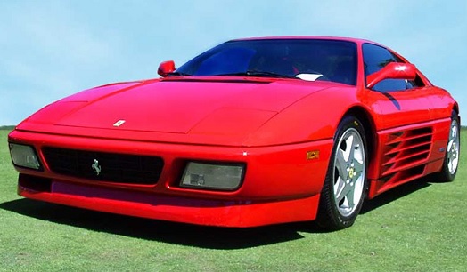 Ferrari Poster. 1993 Rodeo Drive Introduction Ferrari 348 Spider. Rare  Print