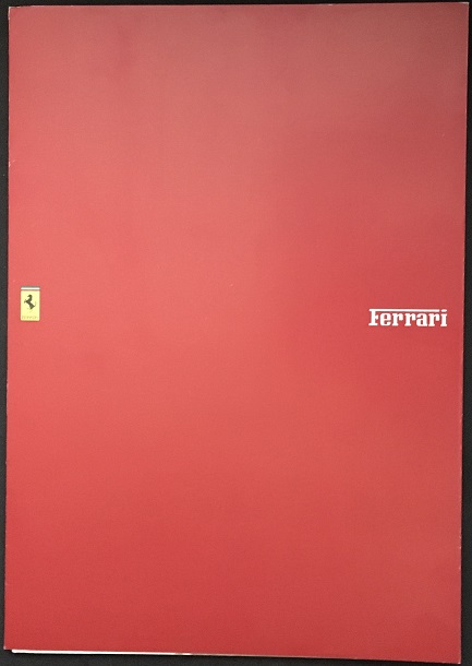 1991 Ferrari "Technology and Craftsmanship" publicity brochure