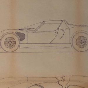 1967 Alfa Romeo Tipo 33 Stradale blueprint