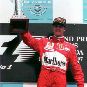 1997 Michael Schumacher Ferrari suit - Canada