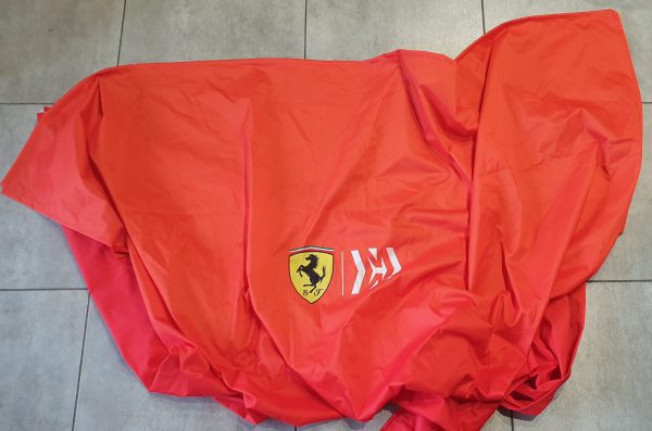 2010s Scuderia Ferrari F1 pit box travel shroud