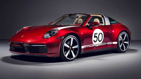 1/8 2020 Porsche 911 (992) Targa 4S Heritage
