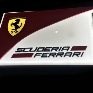 2010s Scuderia Ferrari F1 pit box sign - illuminated