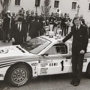 1983 Lancia World Rally factory poster