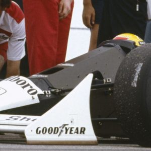 1988 Ayrton Senna McLaren Honda MP4-4 signed wheel