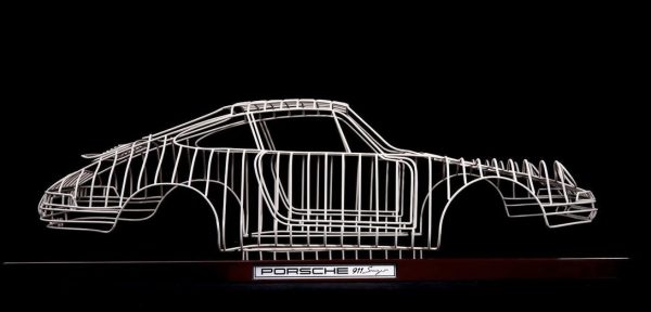 1/5 2016 Singer Porsche 911 wire frame