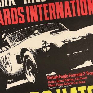 1965 Brands Hatch event poster