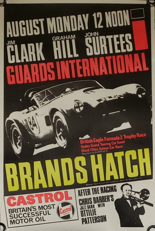 1965 Brands Hatch event poster