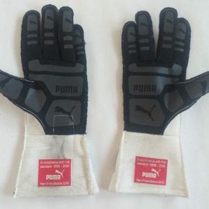 2019 Lewis Hamilton Mercedes GP original racing gloves with signed bag