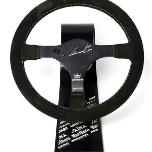 1983 Niki Lauda McLaren MP4-1C signed steering wheel