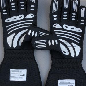 2020 Lewis Hamilton Mercedes GP original racing gloves with signed bag