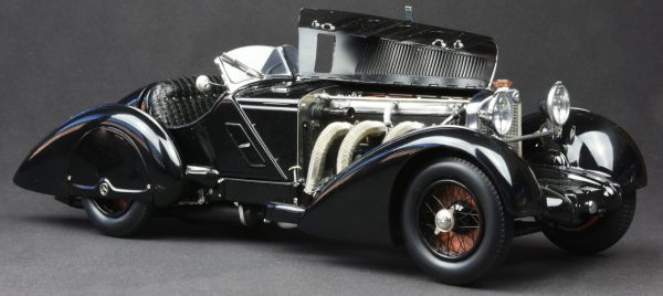 Collector Studio - Fine Automotive Memorabilia - 1/18 1932 Mercedes-Benz SSK  'Black Prince'