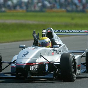 2003 Lewis Hamilton Signed Formula Renault entry form