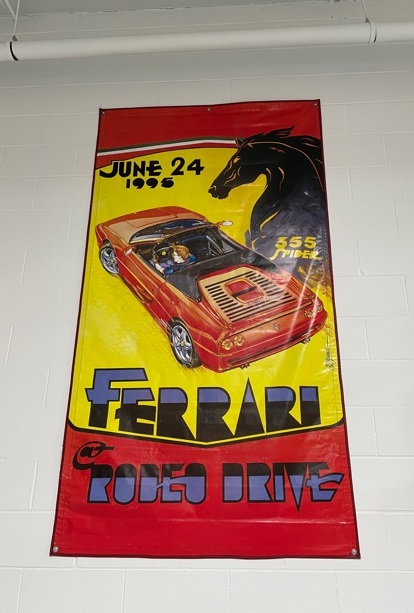 1995 Ferrari F355 Spider Rodeo Drive Concours banner
