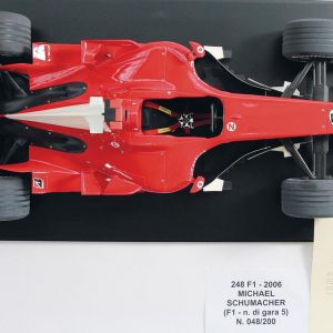 1/5 2006 Ferrari 248F1 ex- Michael Schumacher model