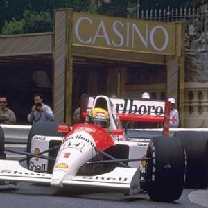 1991 Monaco GP original poster