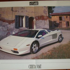 1992 Cizeta-Moroder V16T poster