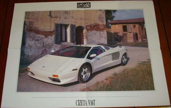 1992 Cizeta-Moroder V16T poster