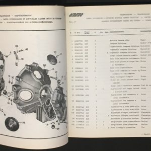 1974-5 Lancia Stratos spare parts manual