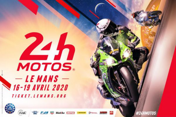 2020 Le Mans "24 Heures Motos" official event poster